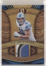 2021 Panini Gold Standard Gold Rush Prime 2/49 TJ Hockenson #GR-TJ 5w7