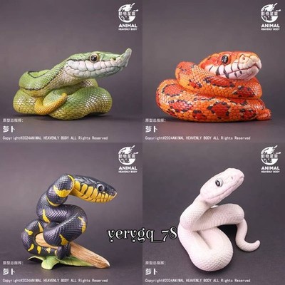 Animal Heavenly Body 23 Snakes Resin Simulation Model Figure Collection Toy Gift