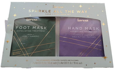 2x Karuna Skin Collagen Hydrogel Face Masks Hydrating Anti-Aging NEW