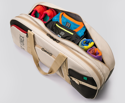 YONEX 2026 Gearlogic World Coll. Badminton Bag Tennis Racket Beige
