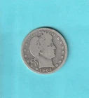 1904-P 90% Silver Liberty Head (Barber) Quarter - See Scans