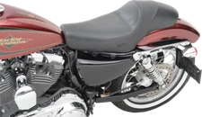 Saddlemen Americano Cafe Seat Modern, Smooth, Harley Sportster 04-23 w/3.3 Tank