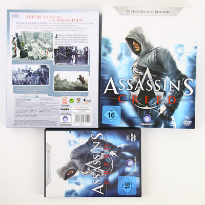 PC CD DVD Spiel Assassins Creed Directors Cut Eurobox Big Box Gut