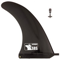 Sbs 10 Surf & Sup Fin - Free No Tool Fin Screw - 10 Inch Center Fin For & Sbs 10 Surf & Sup Fin - Free No Tool Fin Screw - 10 Inch Center Fin For &