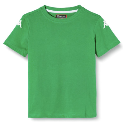 Kappa Mens Shoulder Logo T-Shirt / Green White / RRP £20