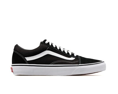 Vans Old Skool Sneakers Black Men 9 Women 10.5