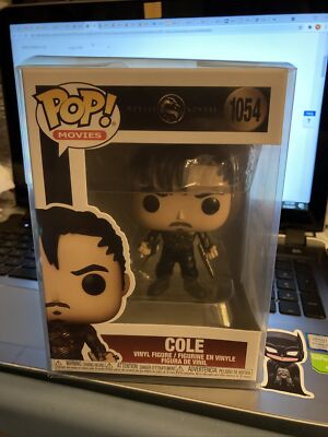 Funko POP! Movies Mortal Kombat Cole 1054 w/Pop Pro {FPB2}