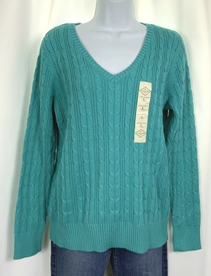 st john's bay v neck sweater