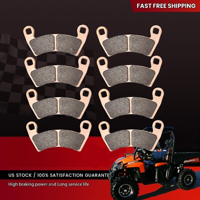 Rear Sintered Brake Pads For 2013 Polaris Ranger 900 XP LE 840844005829 - Foto 9