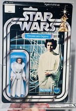 AFA 85 Star Wars 1978 Kenner Princess Leia 12-back A (C85 B85 F85) CLEAR NM+