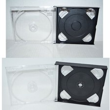Dual 2-Disc/4-Disc CD Case For Sony PlayStation 1 PS1 Video Game Replace Holder