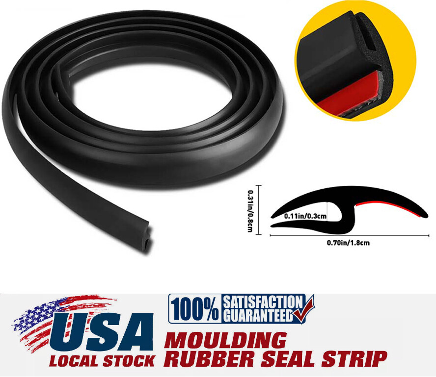 Windshield Rubber Molding Seal Trim for Windscreen Windows shape H Universal NEW