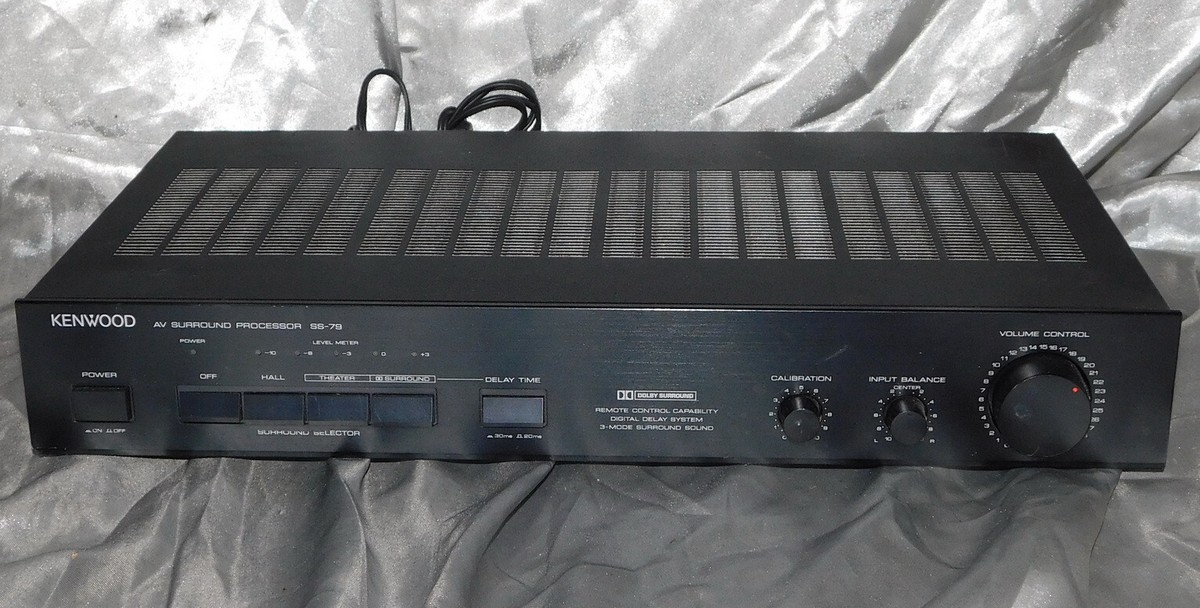 KENWOOD AVアンプ Kenwood AV Surround Processor SS-79 - Tested | eBay