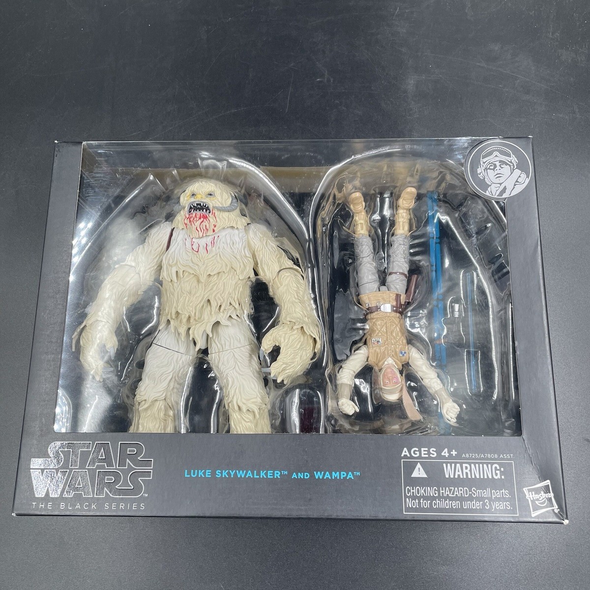Hasbro Star Wars The Black Series Luke Skywalker and Wampa Action