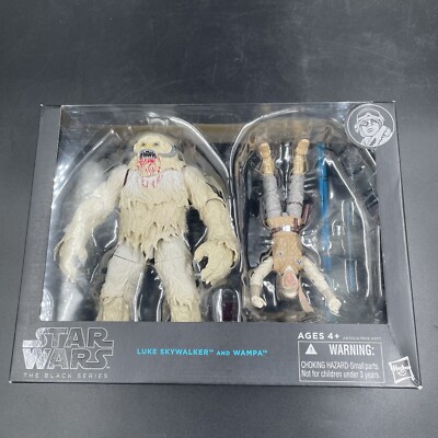 Hasbro Star Wars The Black Series Luke Skywalker and Wampa Action