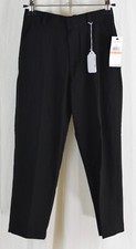 Calvin Klein Boys' Flat Bi-Stretch Dress Pant Black Size 7