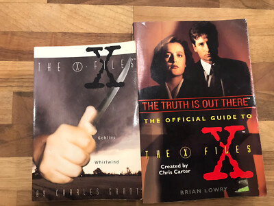 X Files Book lot: Truth Is Out There (official guide); Goblins+Whirlwind, Grant