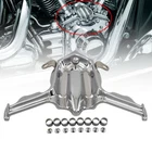 For Harley Twin Cam Engine Street Glide Chrome Tappet Lifter Block Accent Cover