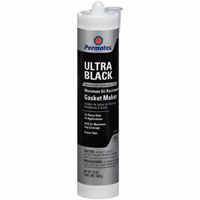 Permatex Ultra Black Maximum Oil Resistance RTV Silicone Gasket Maker 13 oz.