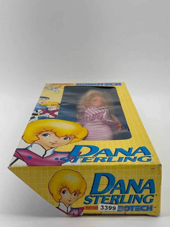 1985 Matchbox Robotech Dana Sterling 12" Boneca Harmony Ouro Novo Na Caixa Antigo Anime RARO - Imagem 4 de 4