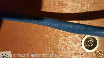 COVID CVD1500 5 Coaxial Cactus Composite Cable FFEP Ins RGB Video Riser/50ft