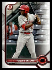 2022 Bowman Draft #BD-199 Yerlin Confidan Card Cincinnati Reds