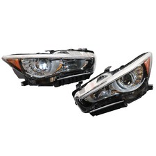 For 2014-2017 Infiniti Q50 Led Projector Leftright Headlights Headlamp For 2014-2017 Infiniti Q50 Led Projector Leftright Headlights Headlamp