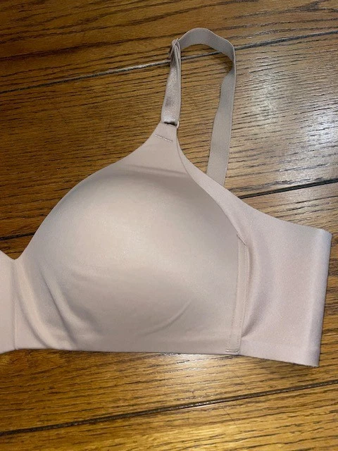 Warner's Women's 36C No Side Effects Wireless T-Shirt Bra 01056 Almond - New - Image 4 of 4