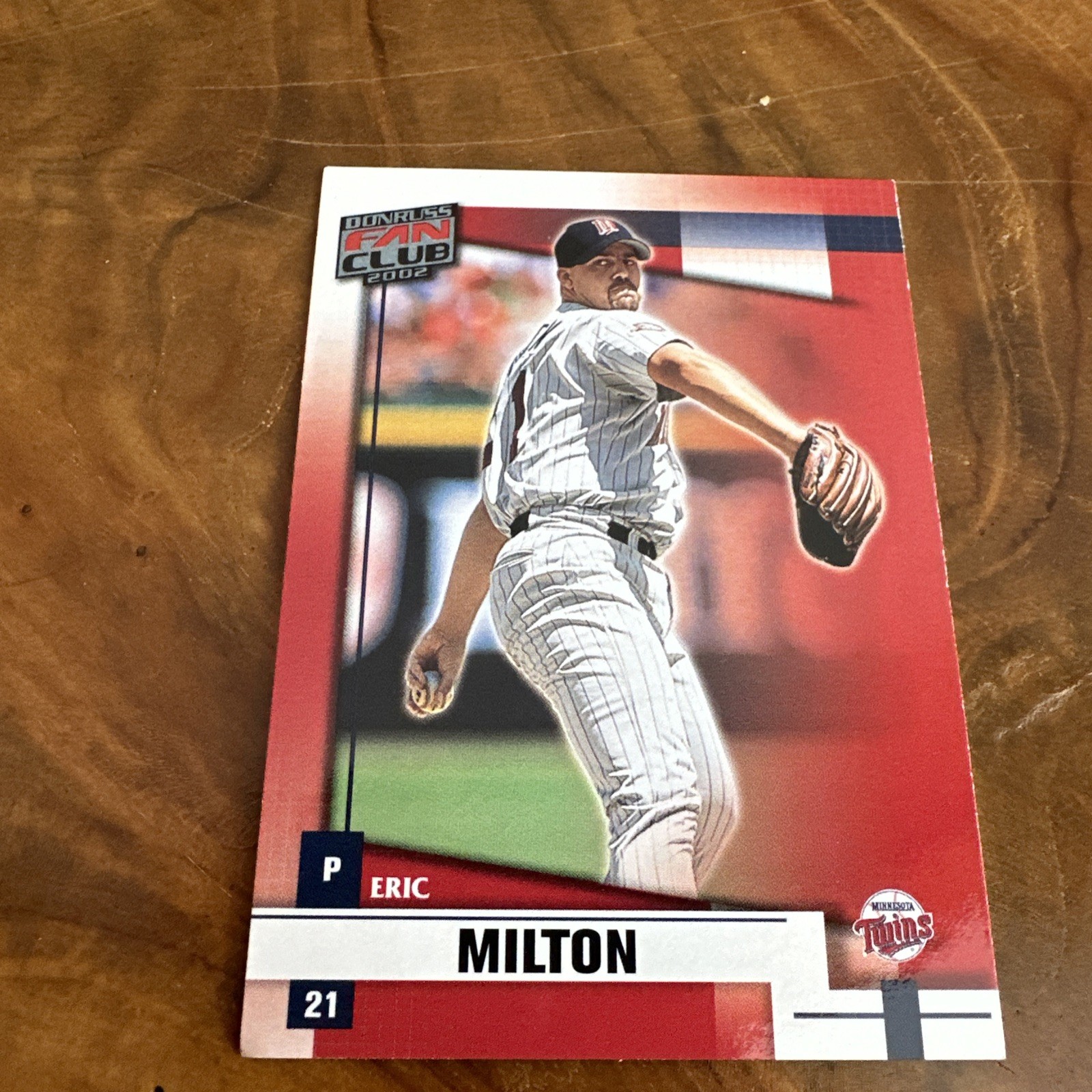 2002 Donruss Fan Club - Eric Milton #31