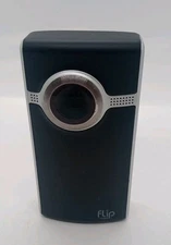 Flip Video U260 (4 GB) High Definition AVC Camcorder UltraHD Black- Tested
