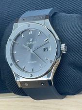 Hublot Classic Fusion Racing Titanium 42mm Rubber Band Men Watch 542.NX.7071.RX 4