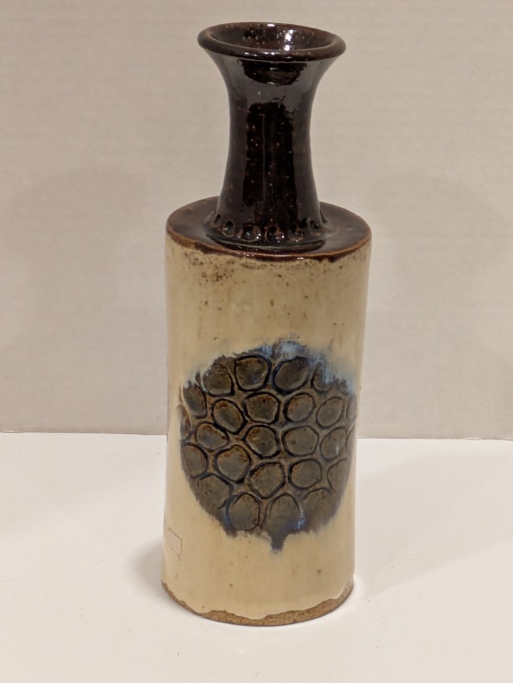 Dalton Handmade Stoneware Glazed Vase Weed Pot Brutal Studio Craft