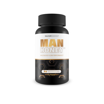 Man Honey - Our Best Male Blood Flow Performance Capsules - Become Alpha Male