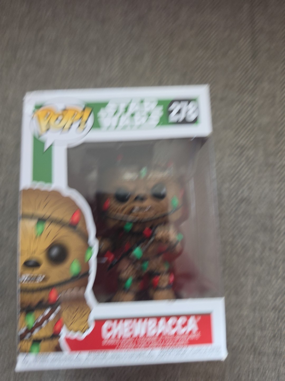 Funko Pop Star Wars #278 Chewbacca Christmas Collectible Fig