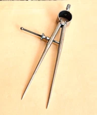 Brown & Sharpe Mfg. Co. No.800 Dividers w/Round Legs; 6.0” Size & Capacity. 🇺🇸