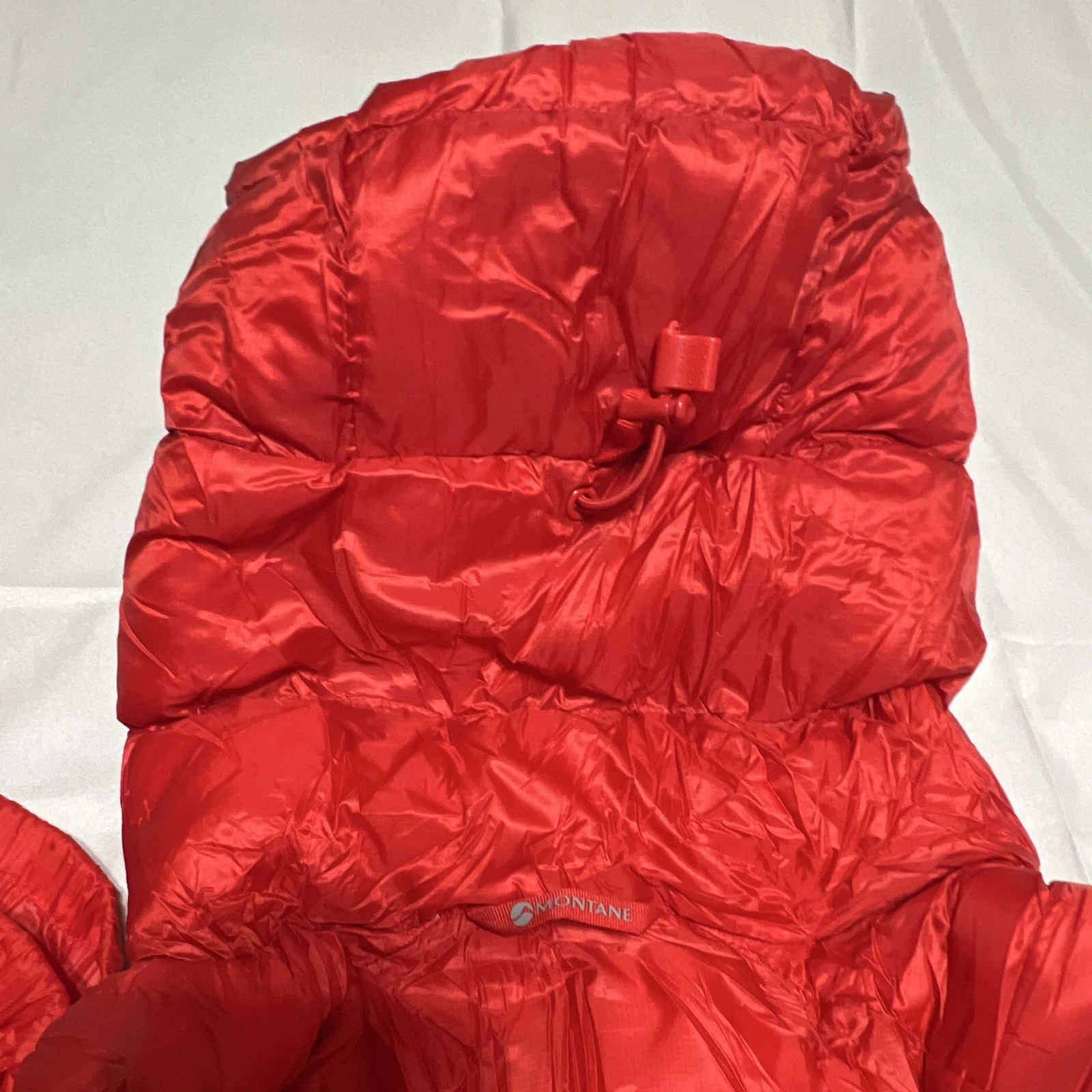 Montane Featherlite 800 Down Hooded Puffer Jacket Full Zip Packable Men’s L Red - product detail image 13