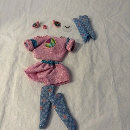 FUNTIME BARBIE Doll 3718 Vintage 1986 Clothes, Shoes & Accesories Set Mattel Lot