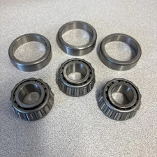 3/4" Tapered Wheel Bearing & Race Set- LM11949 / LM11910 Cup & Cone- Set of 3
