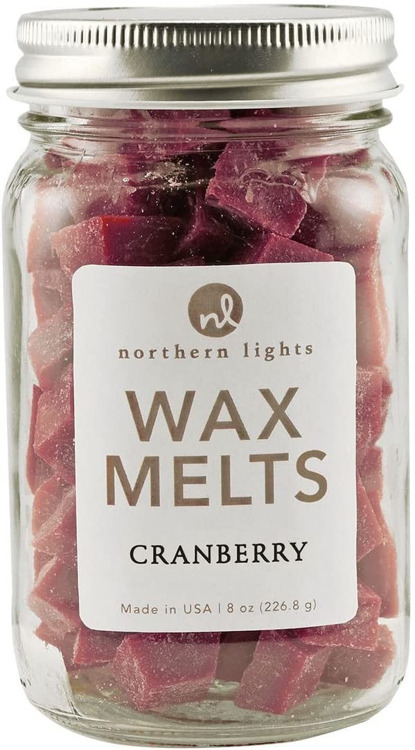 Тающий воск Cranberry Mason Jar, 8 унций от Northern Lights Candles