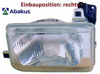 Abakus 215-1139R-LD Hauptscheinwerfer Rechts Scheinwerfer FüR Nissan
