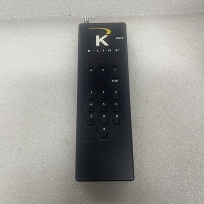 K-Line Digital Controller Wireless Remote DCC Compatible Black Plastic