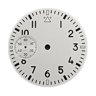 Black/White Green Luminous Watch Dial For Seagull ETA 6497 ST3600 Movement A