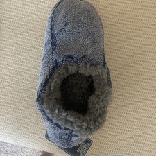 Snoozies  Men  s Slippers Large 11/12 Gray