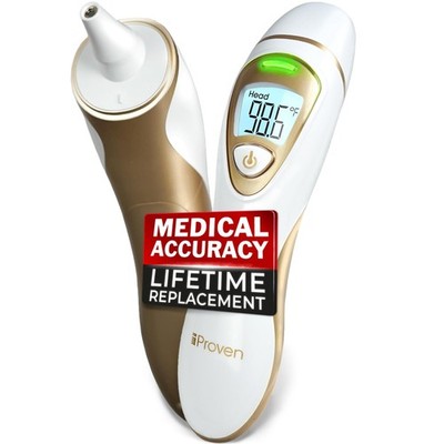Ear Thermometer Non-Touch Forehead Digital for Adults Kids Babies