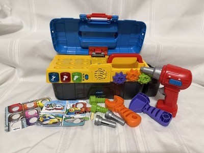 VTech Drill & Learn Toolbox Lights Sounds Musical Educational Colorful Toy