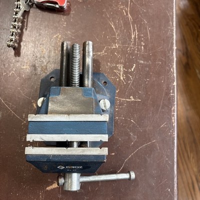 GROZ RV37 3 1/2 Inch Jaw Vise