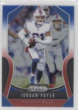 2019 Panini Prizm Red White & Blue Prizm Jordan Poyer #7 0b3