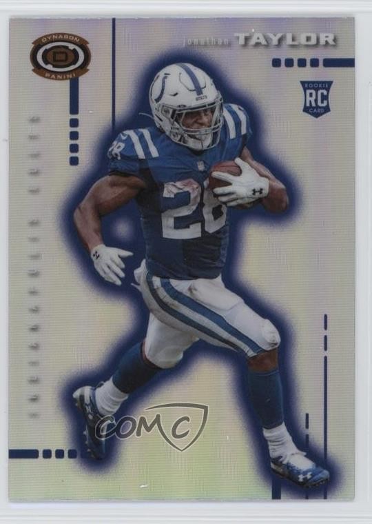 2020 Panini Chronicles Dynagon Rookies Silver Prizm Jonathan Taylor #D-7 0r6h