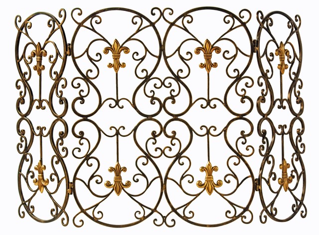 Fireplace Screens French Quarter Decorative Fireplace Screen