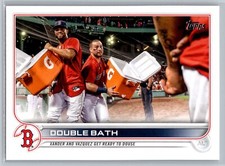 Xander Bogaerts 2022 Topps Double Bath BASEBALL #229 Boston Red Sox Checklist